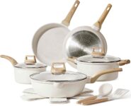 CAROTE 14 Pcs Pots and Pans Set Nonstick